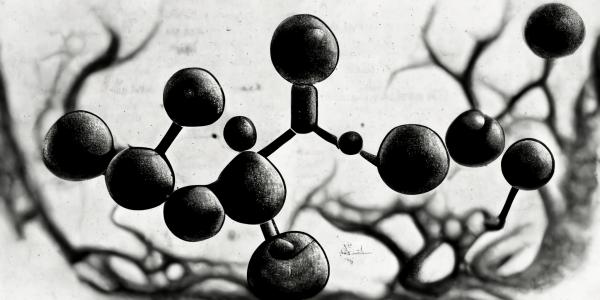 GeekyBlue_molecule_structure_organic_chemistry_black_and_white__1045a3d7-98ea-4838-b7c1-a4579a9a2fac