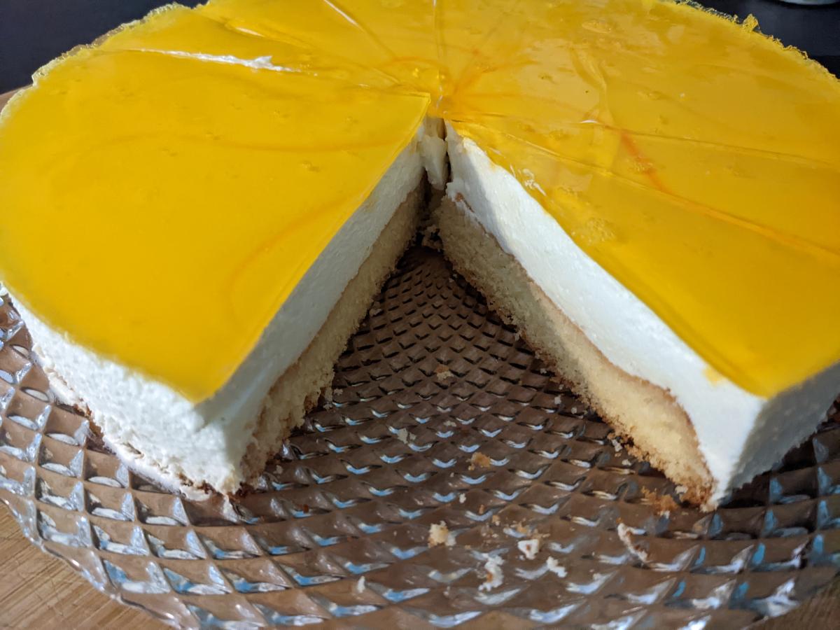 Mango cheesecake 2